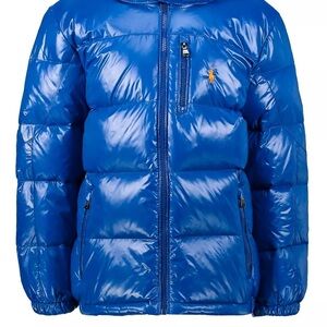 POLO RALPH LAUREN DOWN JACKET BLUE FOR BOYS